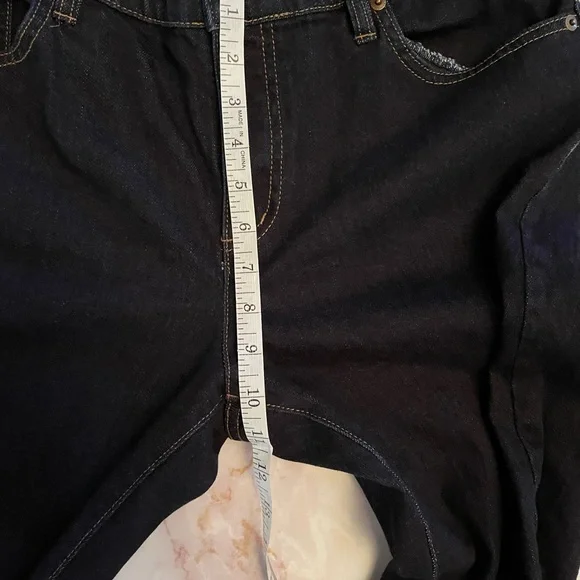Lauren Jeans Co Ralph Lauren dark wash jeans in size 14 - Picture 5 of 7